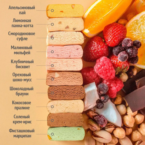Батончик протеиновый «Апельсиновый пай»