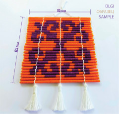 Набор для плетения узорной циновки - Фото 3