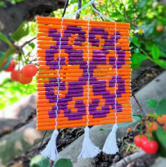 Набор для плетения узорной циновки - Фото 4