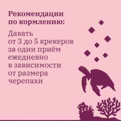 Лакомство для водных черепах «Крекеры» - Фото 6