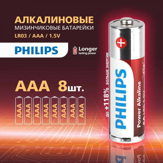 Набор батареек алкалиновых ААА