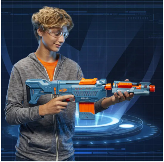 Игрушечный автомат с мягкими пулями «Elite 2.0 Echo»