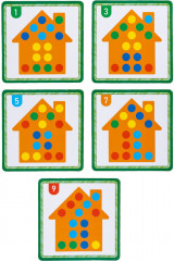 Сортер с заданиями «Домик» - Фото 6