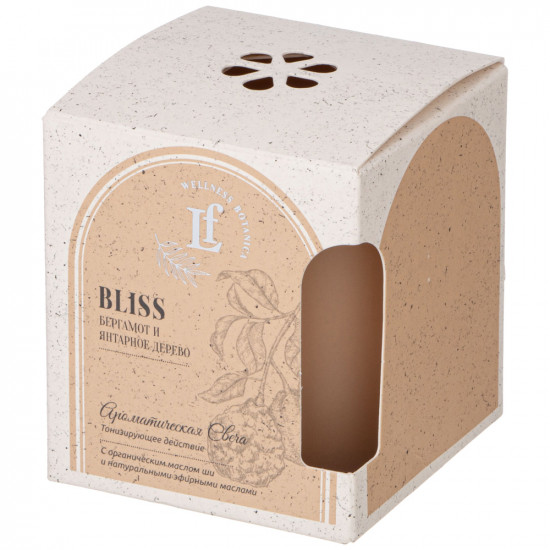 Свеча ароматизированная в стакане «Bliss»
