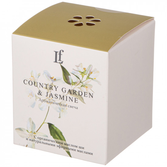 Свеча ароматизированная в стакане «Country Garden & Jasmine»