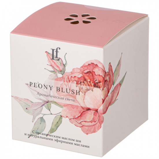 Свеча ароматизированная в стакане «Peony Blush»