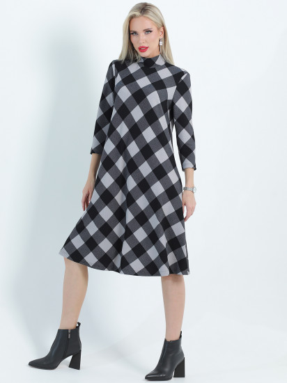 Платье женское «Особенно актуально, клетка»