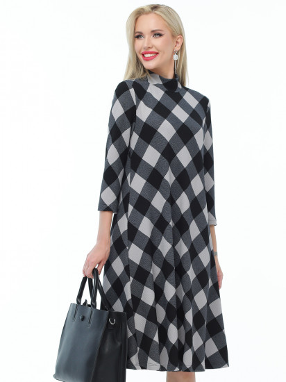 Платье женское «Особенно актуально, клетка»