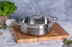 Сотейник со стеклянной крышкой «Orion» - Фото 2