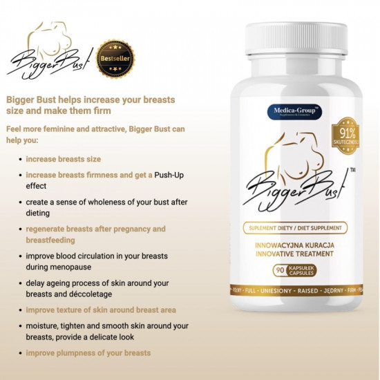БАД для увеличения женской груди «BiggerBust Capsules»