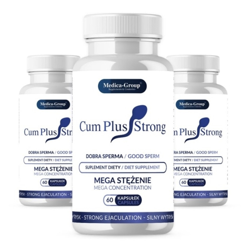 Препарат для увеличения количества спермы «Cum Plus Strong Capsules» | Medica-group | Фото 1