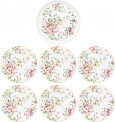 Набор столовый «Яблоневый цвет на белом» - Фото 4