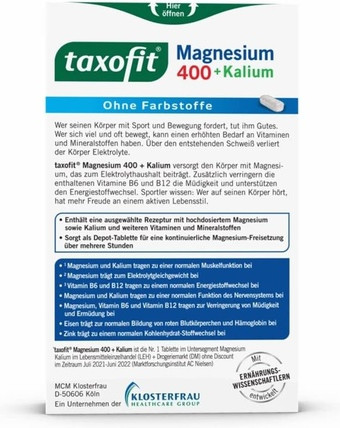 БАД «Magnesium + Calium»