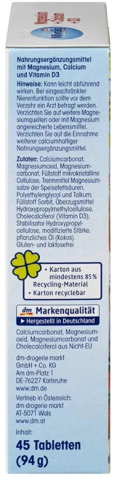 БАД «Magnesium+Calcium+D3» | Mivolis | Фото 3