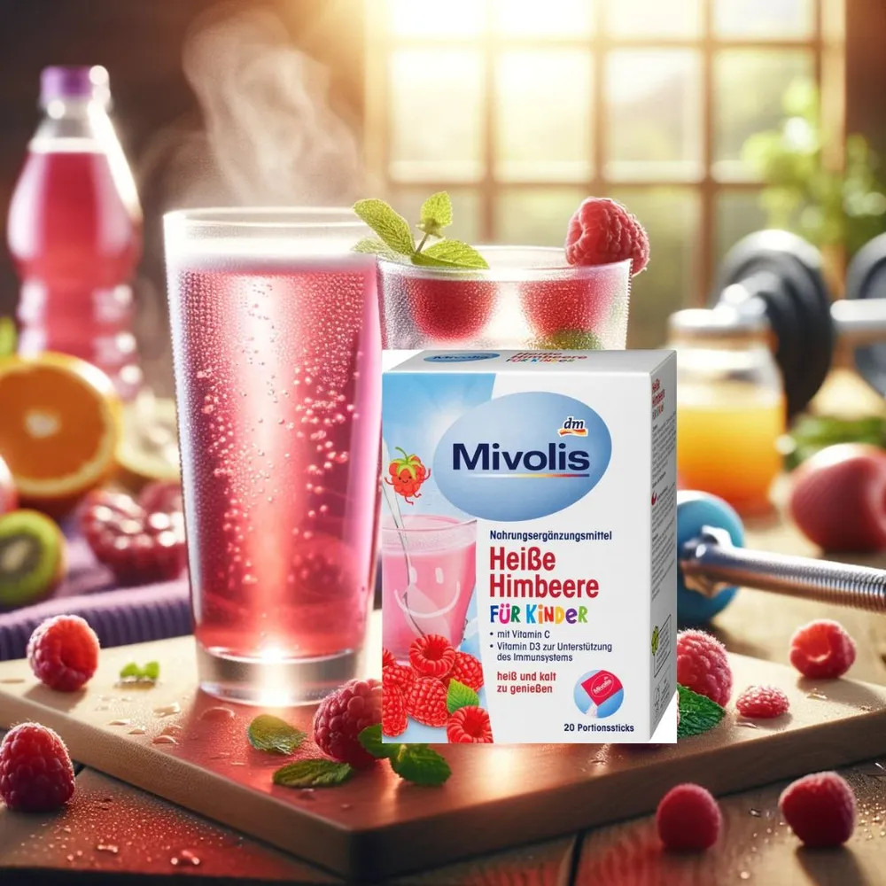БАД со вкусом малины «Heise Himbeere» | Mivolis | Фото 1