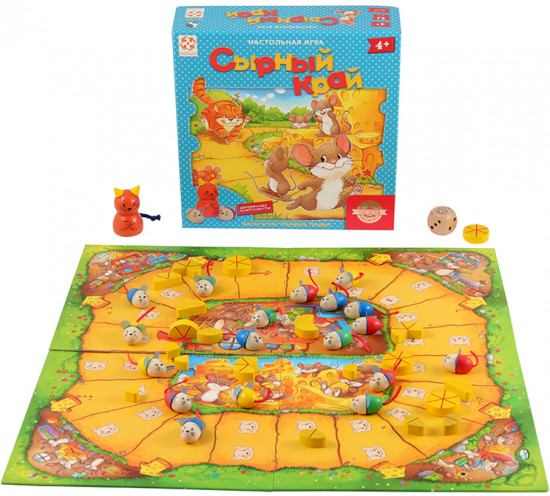 Игра настольная «Сырный край»