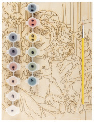 Набор для росписи по дереву «Девушка в апельсинах» - Фото 1