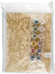 Набор для росписи по дереву «Девушка в апельсинах» - Фото 3