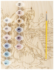 Набор для росписи по дереву «На пляже» - Фото 1