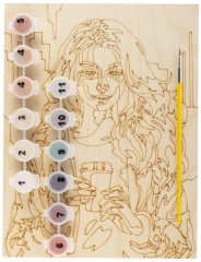 Набор для росписи по дереву «Утренний кофе» - Фото 1