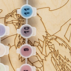 Набор для росписи по дереву «Горный орел» - Фото 2