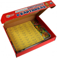 Игра настольная «Викторина-виммельбух по русским народным сказкам» - Фото 1