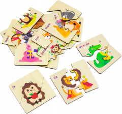 Пазл «Животные» - Фото 1