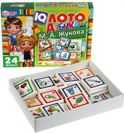 IQ-лото «М. А. Жукова. Азбука»