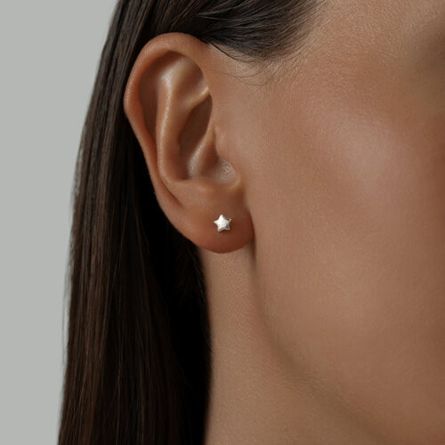 Серьги из серебра