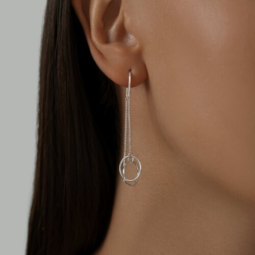 Серьги из серебра