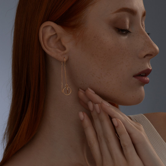 Серьги из серебра