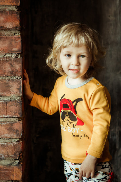 Лонгслив для мальчиков | Крутой парень | Lucky Child | Фото 3