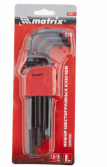 Набор ключей имбусовых (удлиненные) - Фото 2