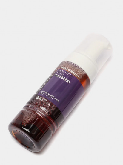 Пенка увлажняющая кислородная с ягодами черники «Dermalogy Real Fresh Foam Cleanser Blueberry»