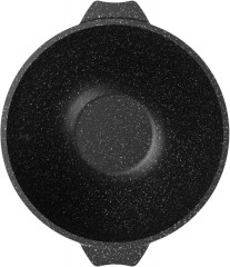 Казан для плова с крышкой «Гранит black Induction Pro» - Фото 4