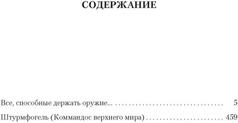 Все, способные держать оружие... Штурмфогель