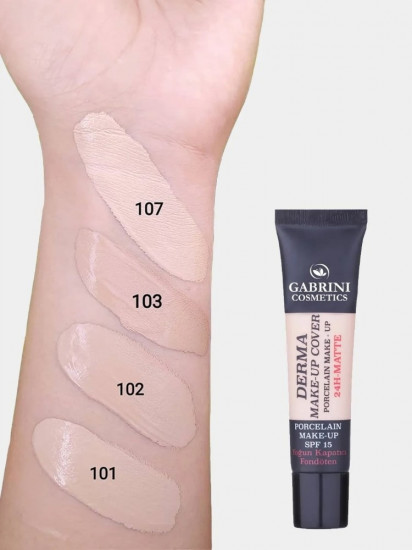 Тональный крем «Derma Make-up Cover Foundation» SPF 15+, оттенок 101