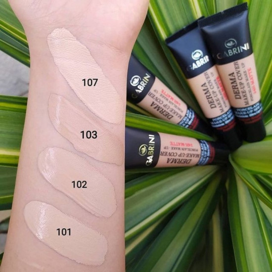 Тональный крем «Derma Make-up Cover Foundation» SPF 15+, оттенок 101