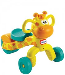 Каталка пластиковая Жираф - Фото 3