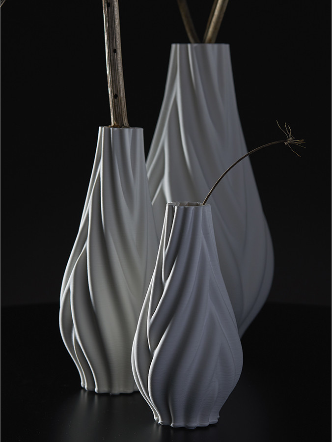 Ваза для сухоцветов «Wave» | Printed Art | DesignBoom | Фото 2