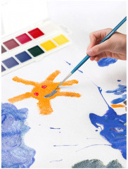 Кисть синтетика, круглая №0 - Фото 8