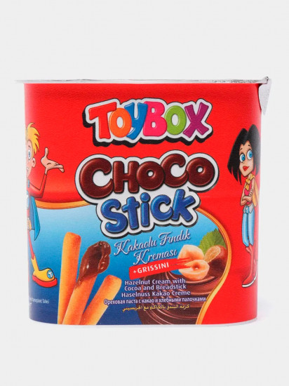 Паста ореховая с какао и хлебными палочками «Choco Stick»