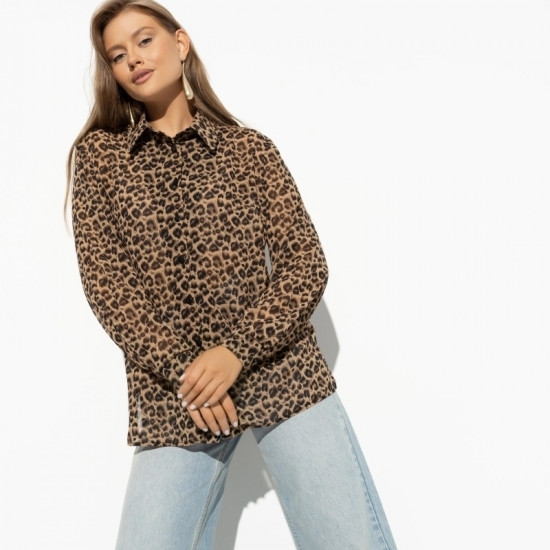 Рубашка женская «Лабиринт обещаний, safari»