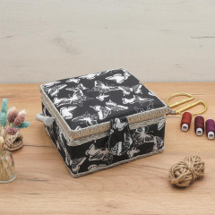 Шкатулка для рукоделия «Бабочки» - Фото 2