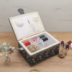 Шкатулка для рукоделия «Перышки» - Фото 2