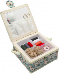 Шкатулка для рукоделия «Цветочная поляна» - Фото 3