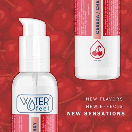 Лубрикант на водной основе с ароматом вишни Waterfeel Lube