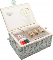 Шкатулка для рукоделия «Цветочки» - Фото 3