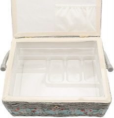 Шкатулка для рукоделия «Цветочки» - Фото 6