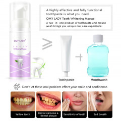 Зубная паста для отбеливания «Teeth Whitening Mousse» - Фото 6